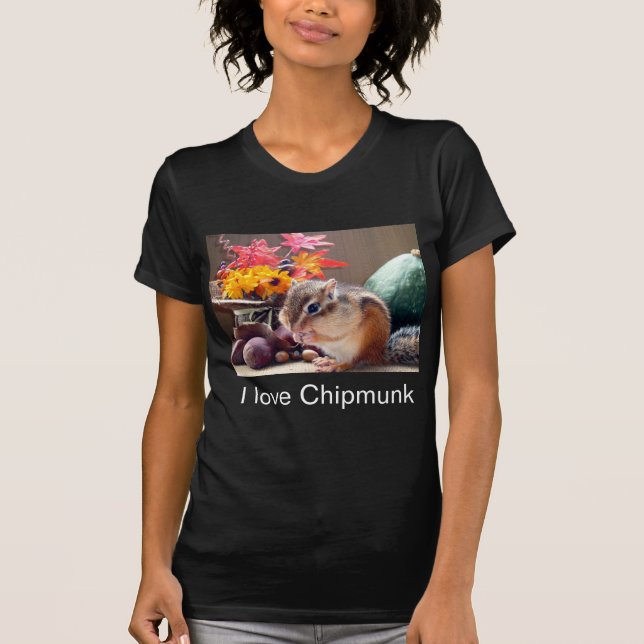 Camiseta Chipmunk , Autumn (1) photo (Frente)