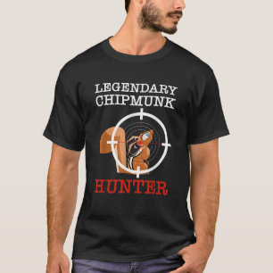 Camiseta Chipmunk Hunter Squirrel Hunter