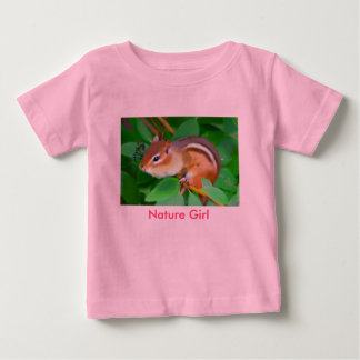 Camiseta Chipmunk onsie, Nature Girl