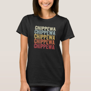 Camiseta Chippewa Pensilvânia Chippewa PA Retro Vintage Te