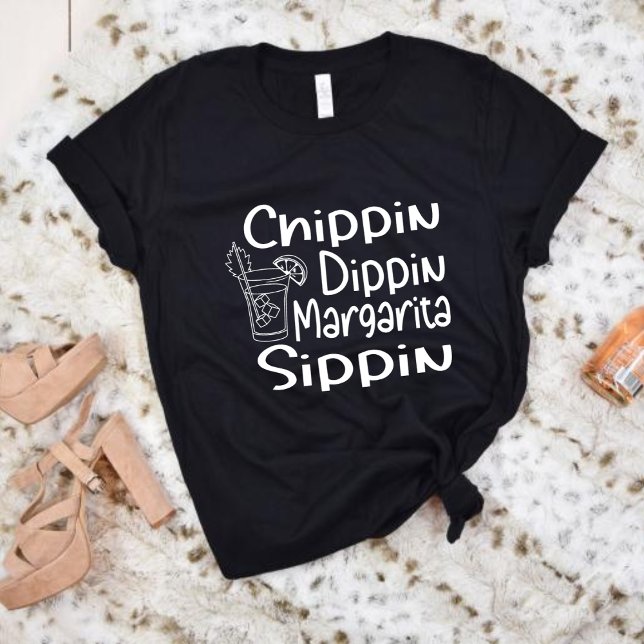 Camiseta Chippin Margarita Sippin, verão (Criador carregado)