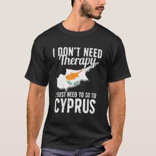 Camiseta Chipre Bandeira I Chipre Bandeira I Vacinação Chip