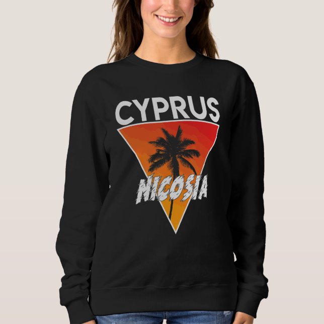 Camiseta Chipre Com Cores Ensolaradas (Frente)