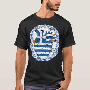 Camiseta Chipre Independência Grécia Grécia Grega