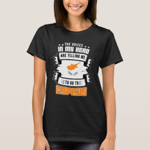 Camiseta Chipre na Minha Cabeça