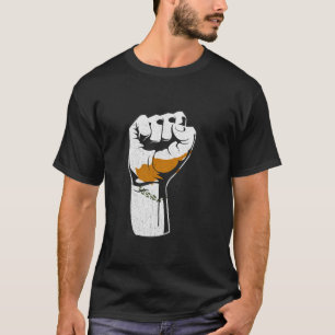 Camiseta Chipre Punho Cipriota Raízes Orgulho Cipriota Cipr