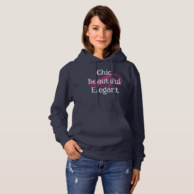 Camiseta Chique, Bonita e Elegante (Frente Completa)