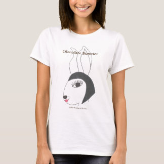 Camiseta Chique Bunnie dos coelhos de Choc