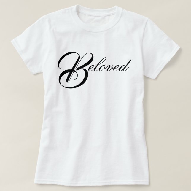 Camiseta Chique icônico e minimal Amado (Frente do Design)