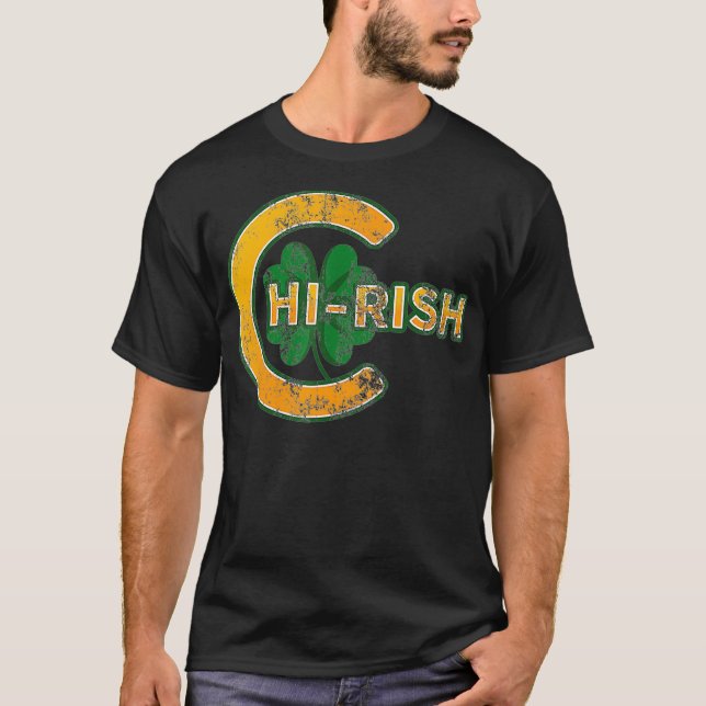 Camiseta Chirish Chicago Saint Patricks Day (Frente)