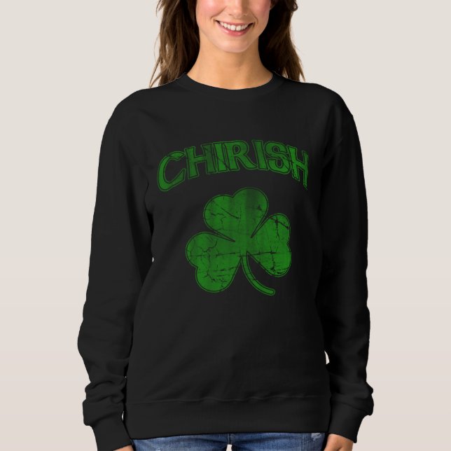 Camiseta Chirish Irish Shamrock Chicago Irish St Patricks D (Frente)