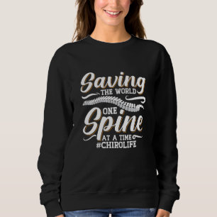 Camiseta Chiropractic Salvando O Chiropracor Da Coluna Mund