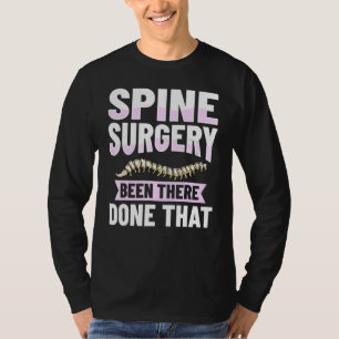 Camiseta Chiropractor 2: Cirurgia Cervical Spine Cervical