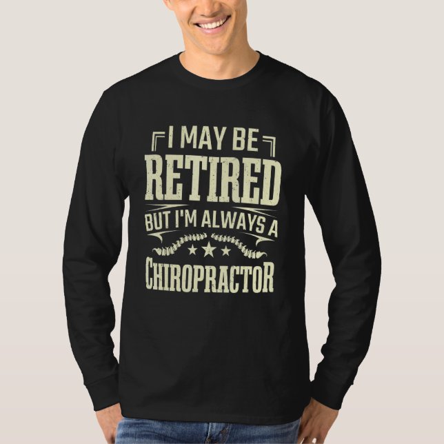 Camiseta Chiropractor Chiropractic Spinal Wom Retro Reforma (Frente)