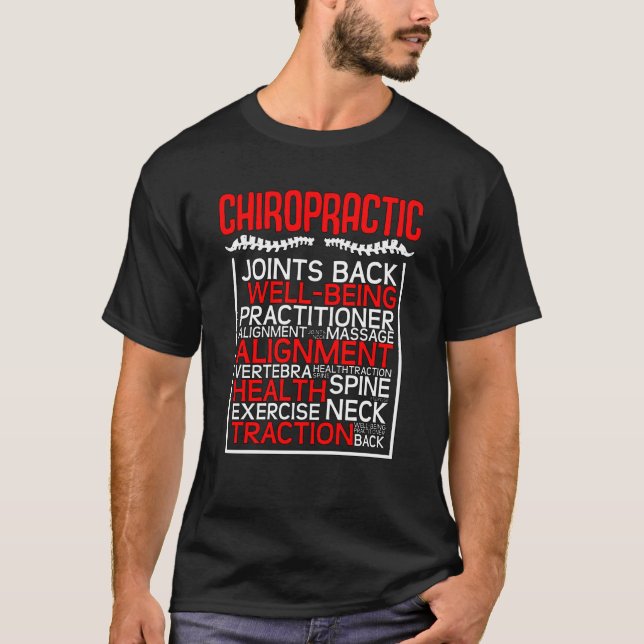 Camiseta Chiropractor Junta Medicina Complementar Ch (Frente)