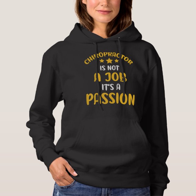 Camiseta Chiropractor não é um trabalho. É um espião. (Frente)