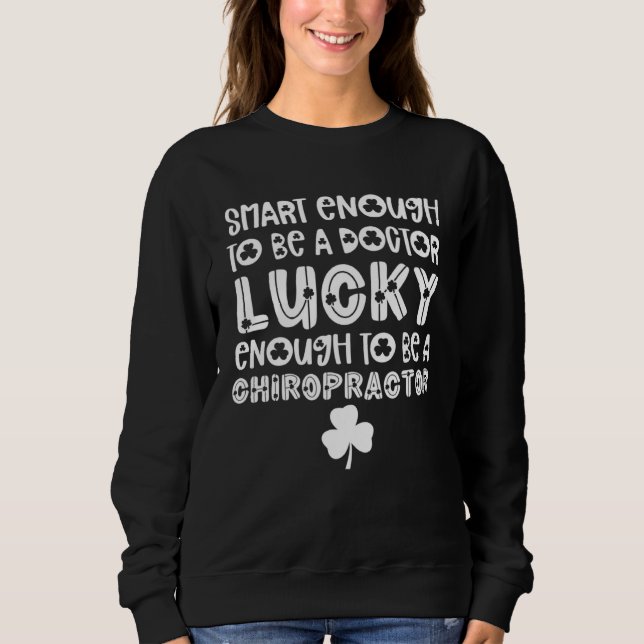 Camiseta Chiropractor St Patricks Day Chiropractic Team (Frente)