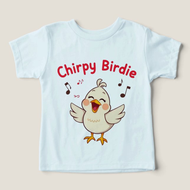 Camiseta Chirpy Birdie (Design frontal)