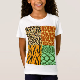 Camiseta Chita, Girafa, Tigre e Cobra