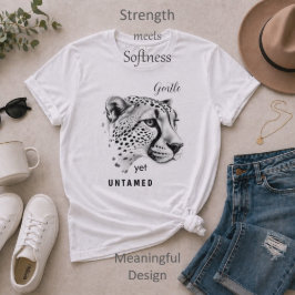 Camiseta Chita Minimalista Selvagem Gentil Mas Indomada