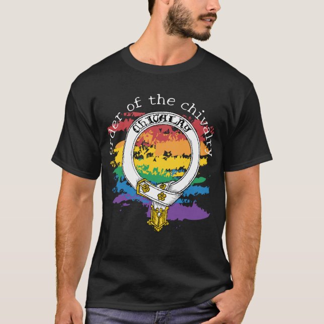 Camiseta Chivalry Woodcut Pride (Frente)