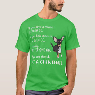 Camiseta Chiweenie Engraçado Pega Um Cachorro De Puppy Chiw