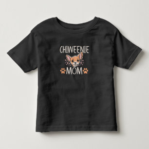 Camiseta chiweenie mãe chihuahua dona fofa dona de cachorr