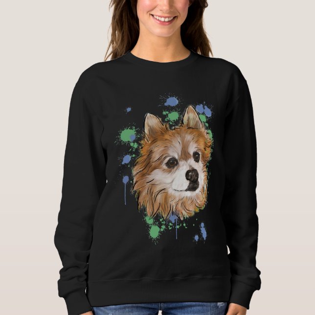 Camiseta Chloe The Pomeranian (Frente)
