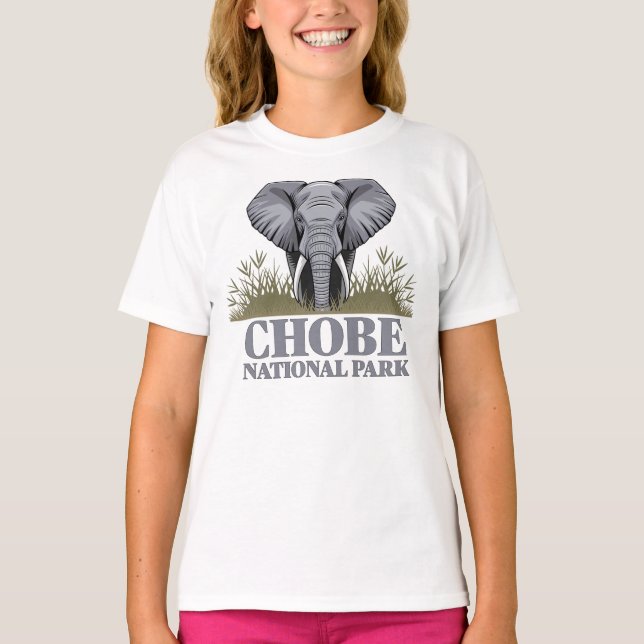 Camiseta Chobe National Park Botsuana (Frente)