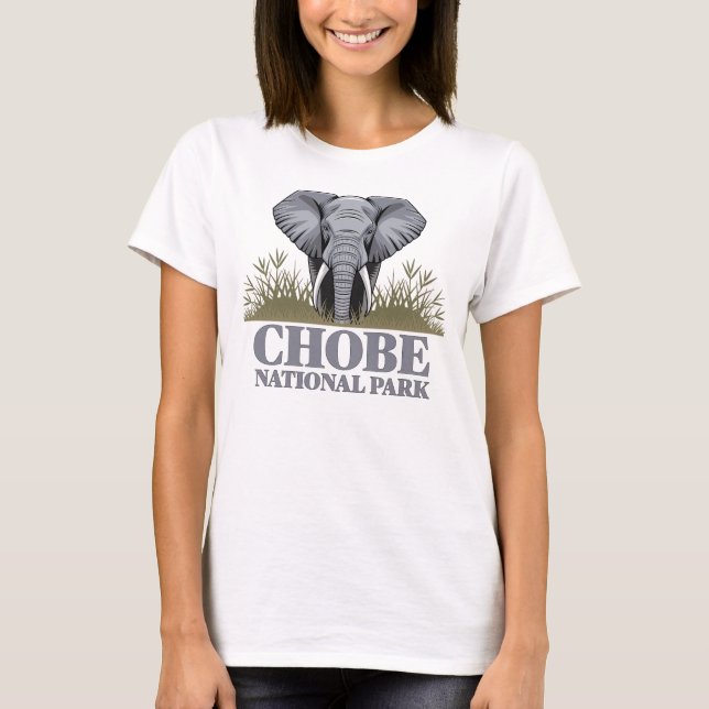 Camiseta Chobe National Park Botsuana (Frente)