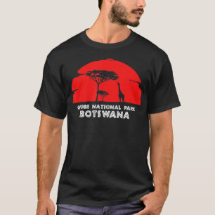 Camiseta Chobe National Park Botsuana África Safari Girrafe