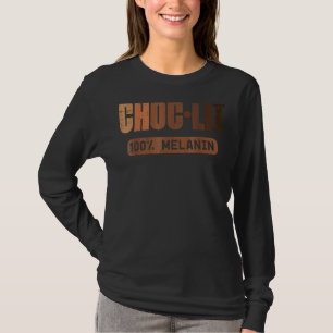 Camiseta Choc Lit Melanin Black Priority History BHM Africa