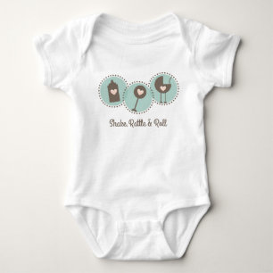 Camiseta Chocalho e rolo da agitação