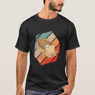 Camiseta Chocalho Hexágono Hexágono Vintage Oceano Animal