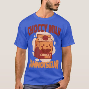 Camiseta Choccy milk Connoiseur Cute Kawaii Chocolate milk