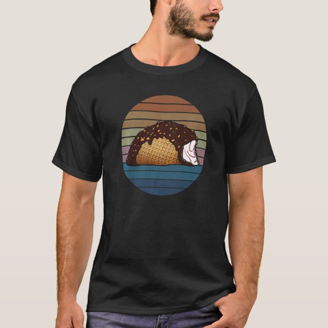 Camiseta Choco Taco Retro Vintage Aesthetic   Fresh (Frente)