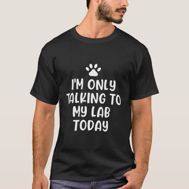 Camiseta Chocolate Black Yellow Silver Fox Red Lab Conversa (Frente)