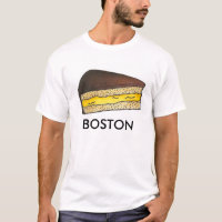 Chocolate Boston Massachusetts MÃE Cream Pie Slice