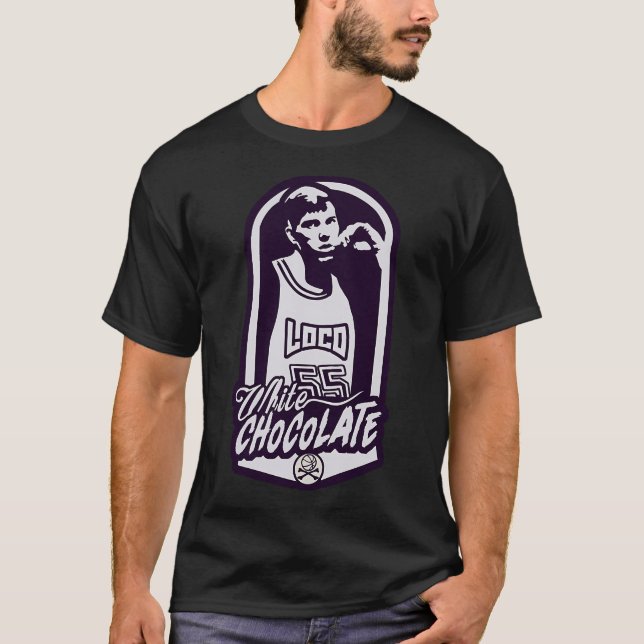 Camiseta Chocolate Branco (Frente)