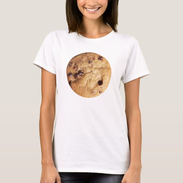 Camiseta Chocolate Chip Cookie Photo (Frente)