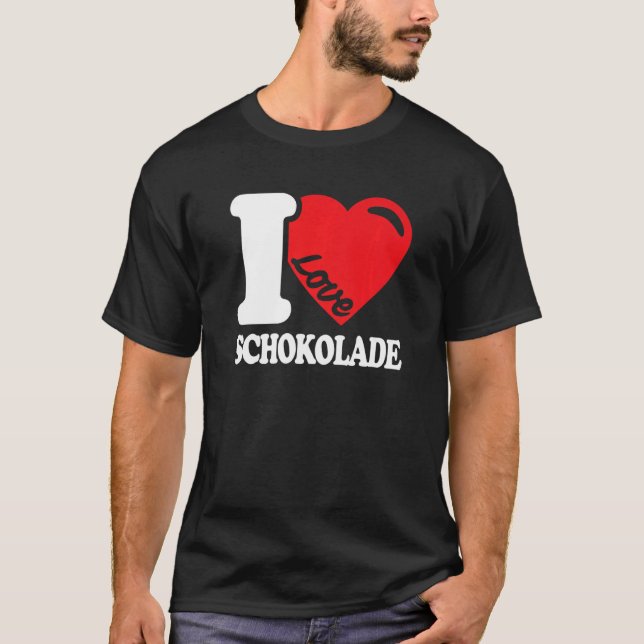 Camiseta Chocolate Chocolate Adoro Chocolate 4 (Frente)