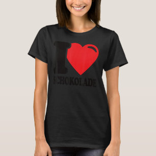 Camiseta Chocolate Chocolate Eu Adoro Chocolate