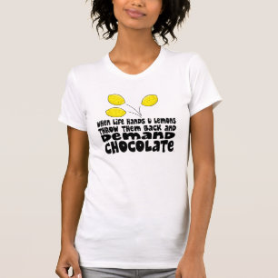 Camiseta Chocolate da procura