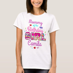 Camiseta Chocolate de aniversário   Doces   Mamãe T