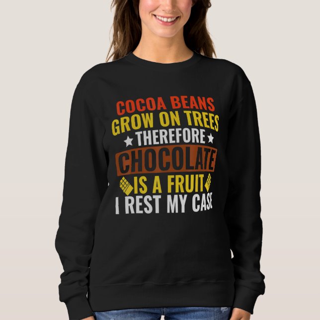 Camiseta Chocolate é Fruta (Frente)