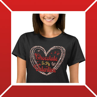 Camiseta Chocolate é meu Namorados