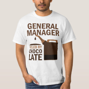 Camiseta Chocolate (engraçado) do director geral