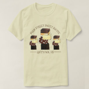 Camiseta Chocolate Fudge Confection Candy Sweet Compra Shop