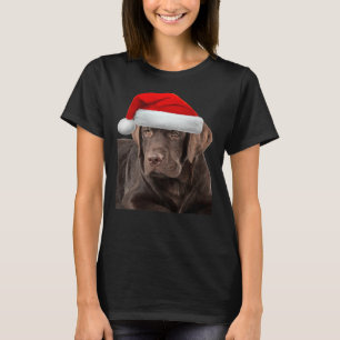 Camiseta Chocolate Lab Labrador Cachorro de Retriever