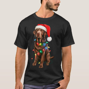 Camiseta Chocolate Lab Labrador Retriever Homens Mulheres C
